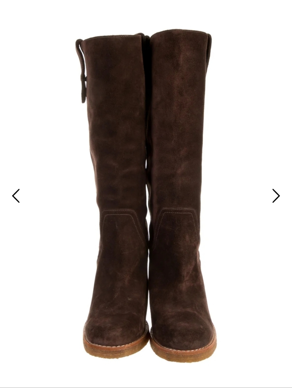 UGG Tall Over-the-Knee Brown Suede Boots